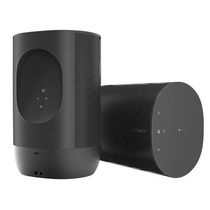 Преносима тонколона Sonos Move, черна (AirPlay 2) (Цвят: Бял) - Снимка 6