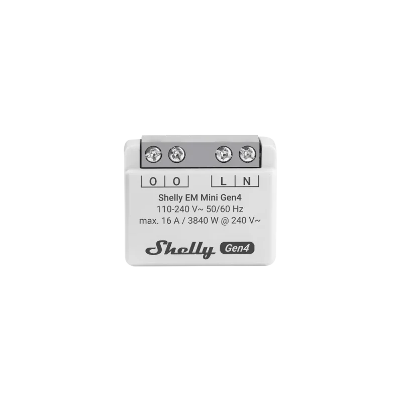 Смарт измервател на енергия Shelly EM Mini Gen4 16A