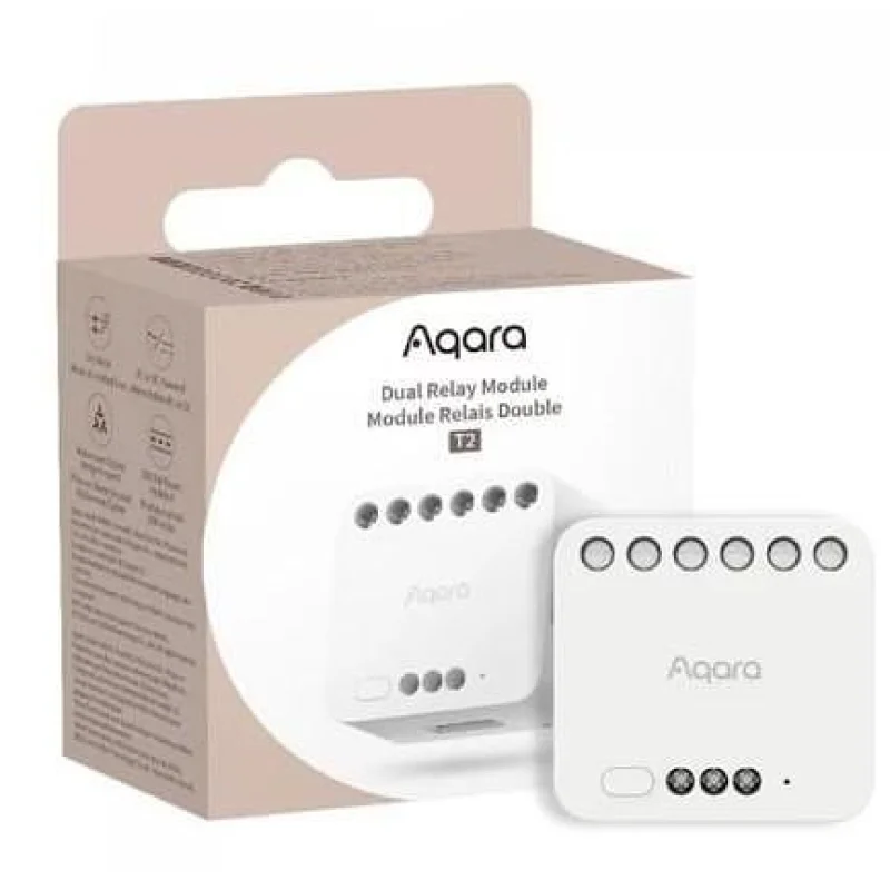 Смарт двойно реле Aqara Dual Relay Module T2