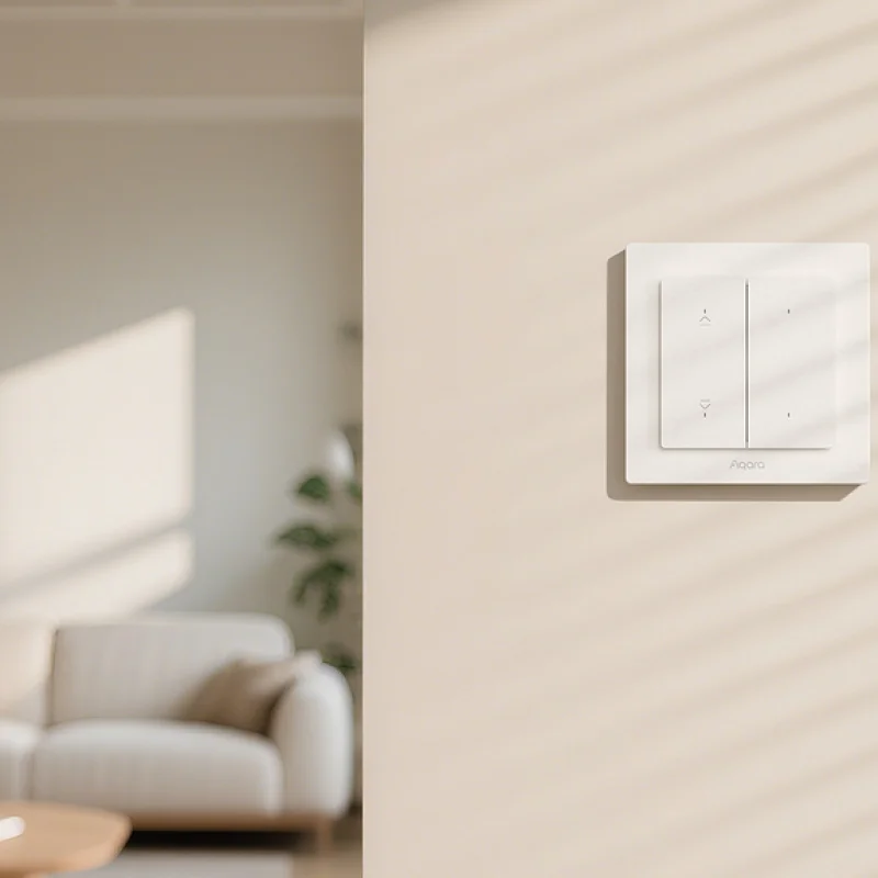 Смарт ключ за щори Aqara Shutter Switch H2 EU - Снимка 9