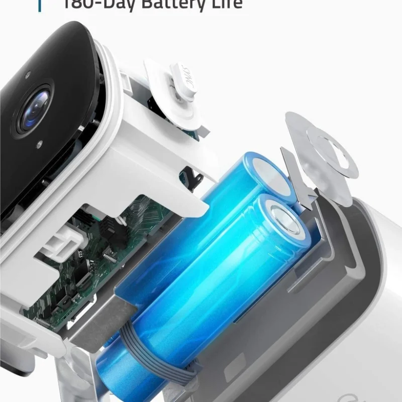 Безжична външна охранителна система с 2 камери Eufy Cam 2C (HomeKit) (Вариант: 3 камери) - Снимка 3