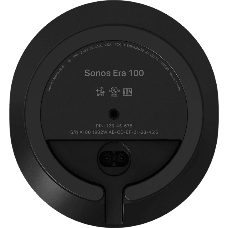 Смарт тонколона Sonos Era 100 (Цвят: Black) - Снимка 3