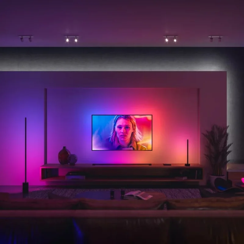 Philips HUE Градиентен линеен фонов осветител Hue Play, Compact, черен - Снимка 3
