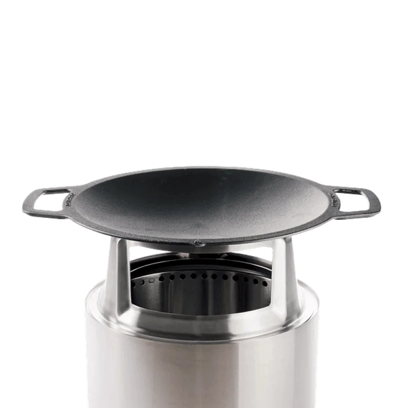 Чугунен вок Solo Stove Cast Iron Wok Top + Hub (Модел: Bonfire) - Снимка 4