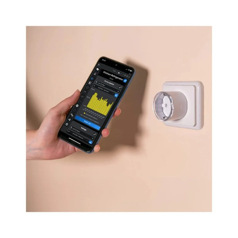 Смарт Wi-Fi плъг Shelly Plug S Gen3 Matter, бял - Снимка 3