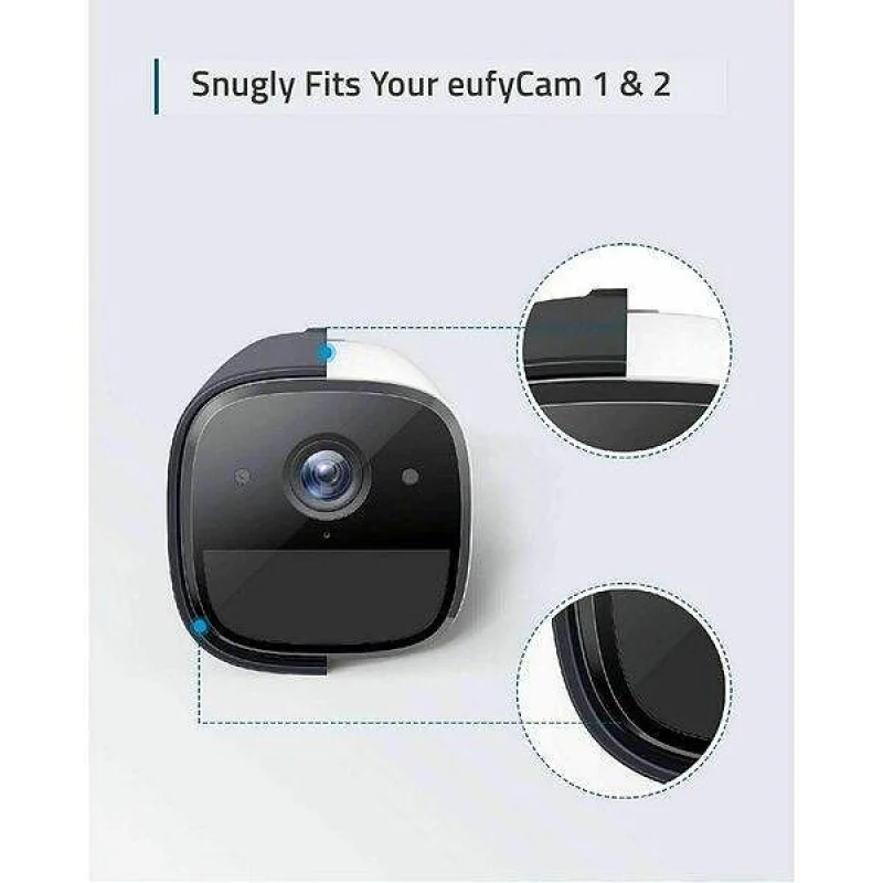 Предпазни калъфи Eufy за Eufy Cam 2, Eufy Cam 2 Pro, Eufy Cam 1, 2 бр. - Снимка 3