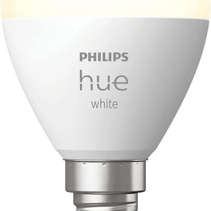Смарт LED димируема крушка Philips Hue P45, 5.7W, 470 lm, E14, топла бяла 2700K - Снимка 3