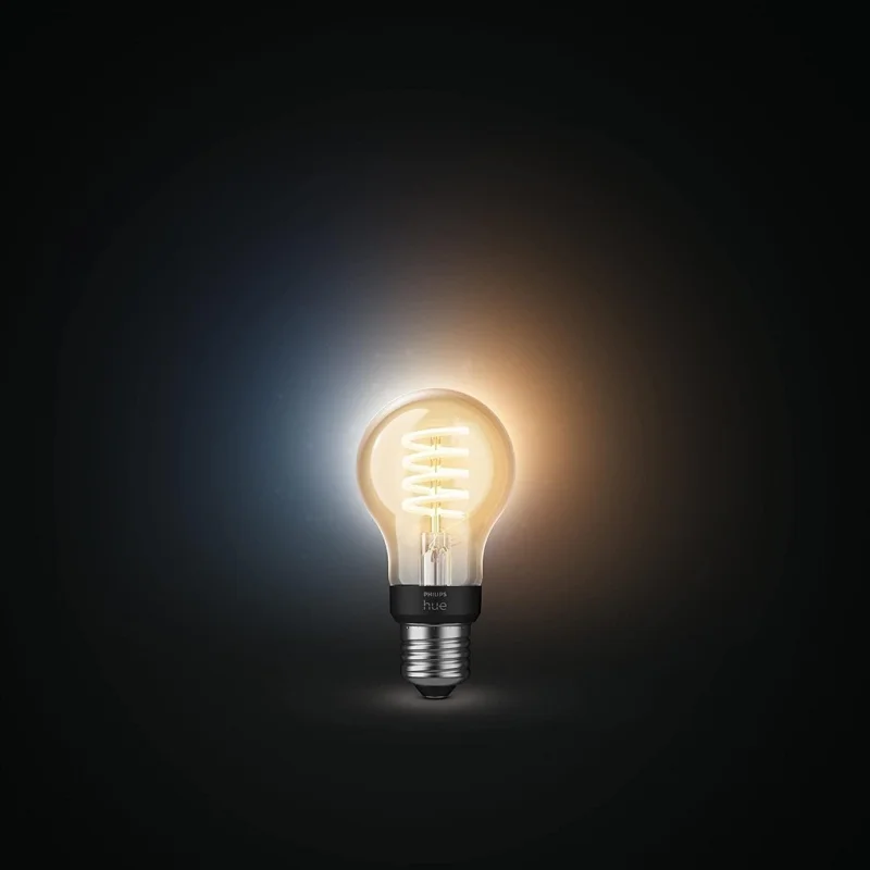 Смарт LED димируема vintage крушка Philips Hue Filament Globe, E27, 7W, 550 lm (BT, Zigbee, HomeKit, Google, Alexa, SmartThings) - Снимка 2