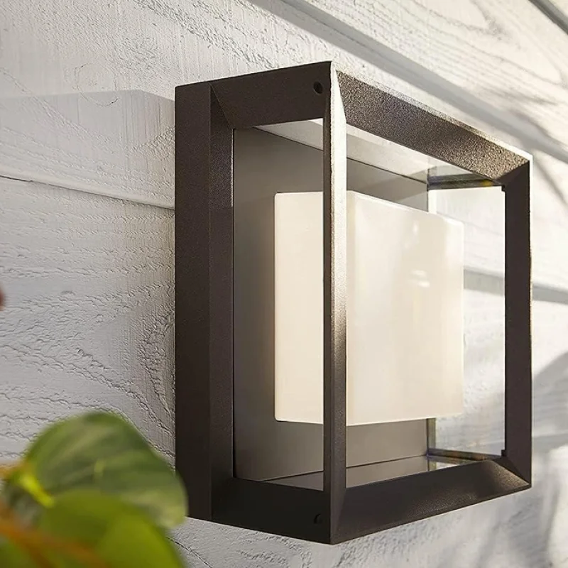 Смарт външен LED RGBW димируем аплик Philips Hue Econic Outdoor WACA, черен, 1150 lm, 15W, IP44 (BT, Zigbee, HomeKit, Google, Alexa, SmartThings) - Снимка 11