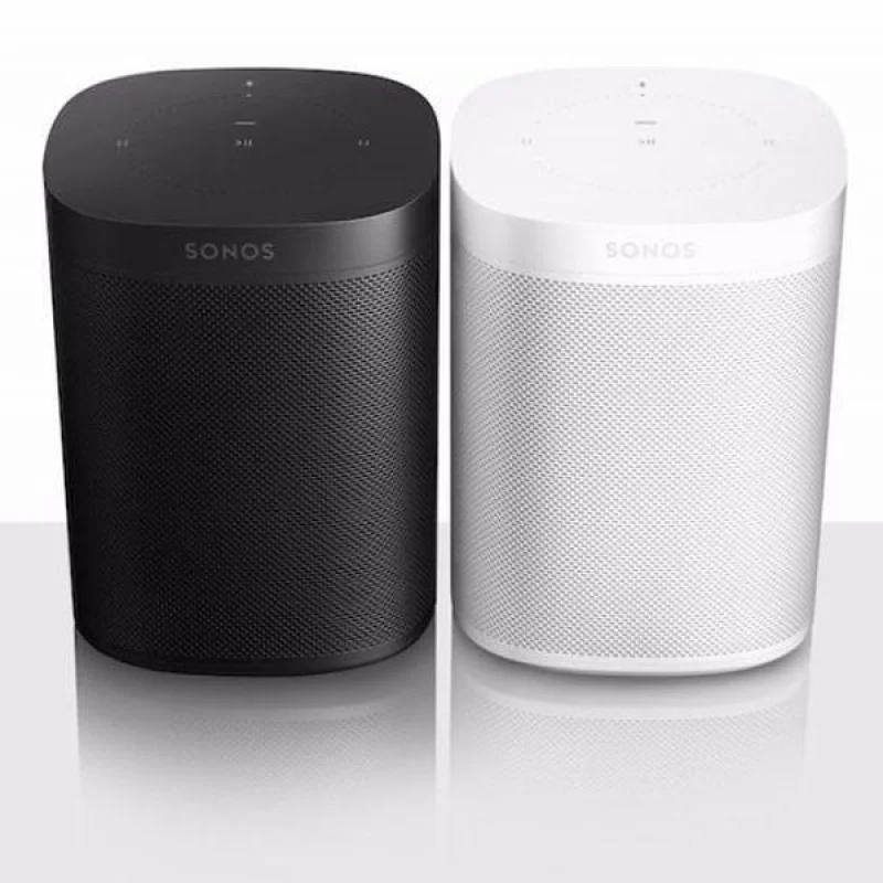Тонколона Sonos One, черна (Multiroom WiFi, AirPlay 2) (Цвят: Черен) - Снимка 3