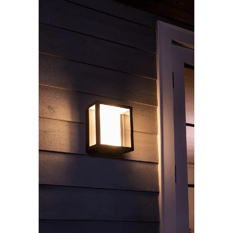 Смарт външен LED RGBW димируем аплик Philips Hue Impress WACA, 2x8W, 1200 lm, IP44, Черен - Снимка 11