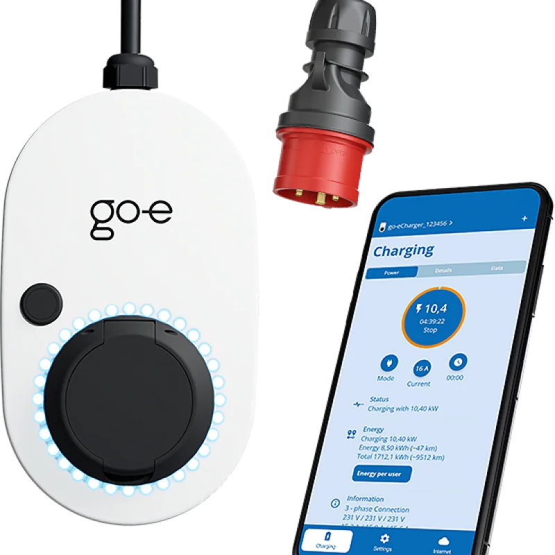 Зарядна станция за електромобили GO-E Charger Gemini flex 22.1 kW, 3P 32A - Снимка 2