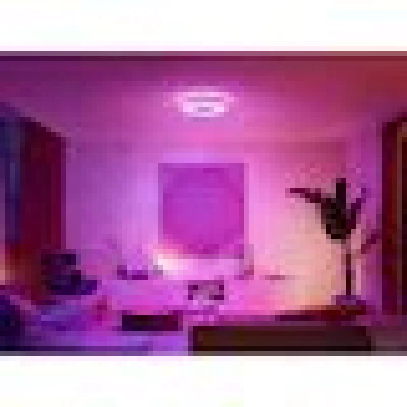 Смарт LED RGBW димируема лампа за таван Philips HUE Infuse L WACA, бяла, 42.5 см, 52.5 W, 3700 lm, бяла/цветна светлина, 16 мил. цвята (BT, Zigbee, HomeKit, Google, Alexa, SmartThings) - Снимка 11