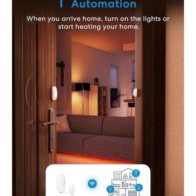 Смарт сензор за врати и прозорци Meross Smart Door and Window Sensor Kit - Снимка 4