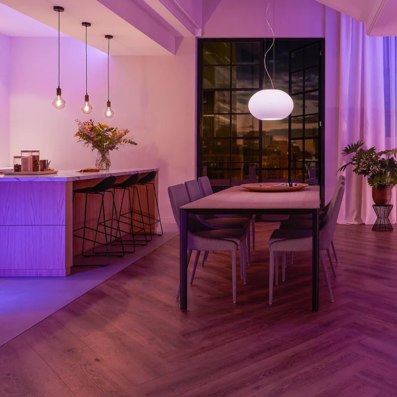Смарт реле/модул за стена Philips Hue Wall Switch Module, бял, 10A, 5.7W (BT, Zigbee, HomeKit, Google, Alexa, SmartThings) - Снимка 8