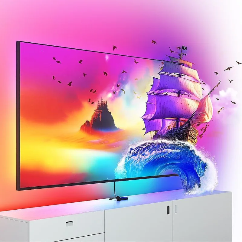 Сет от камера и LED лента Nanoleaf 4D Screen Mirror (размер: До 65") - Снимка 5