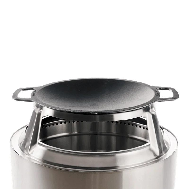 Чугунен вок Solo Stove Cast Iron Wok Top + Hub (Модел: Yukon) - Снимка 3