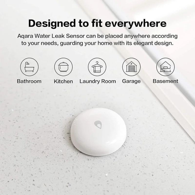 Сензор за наводнения и течове Aqara Water Leak Sensor T1 Zigbee 3.0 - Снимка 5