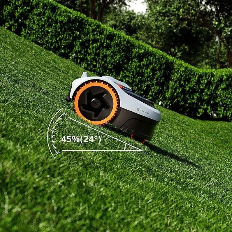 Смарт безкабелна косачка робот SEGWAY NAVIMOW I210 AWD 4G за до 1000 м2, AI навигация, GPS, камера, IP66 (BT, Wi-Fi, Alexa, Google) - Снимка 12