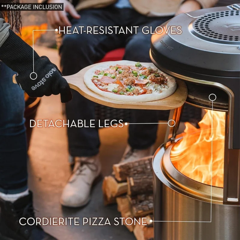Solo Stove BonFire Fire Pit Pizza Night фурна за пица на огън - Снимка 3