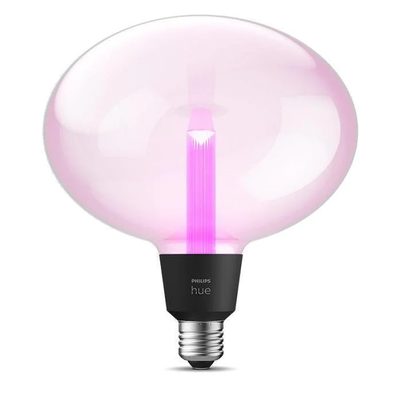 Смарт LED RGBW димируема крушка Philips Hue Lightguide Ellipse, 6.5W, 500 lm, E27 - Снимка 2