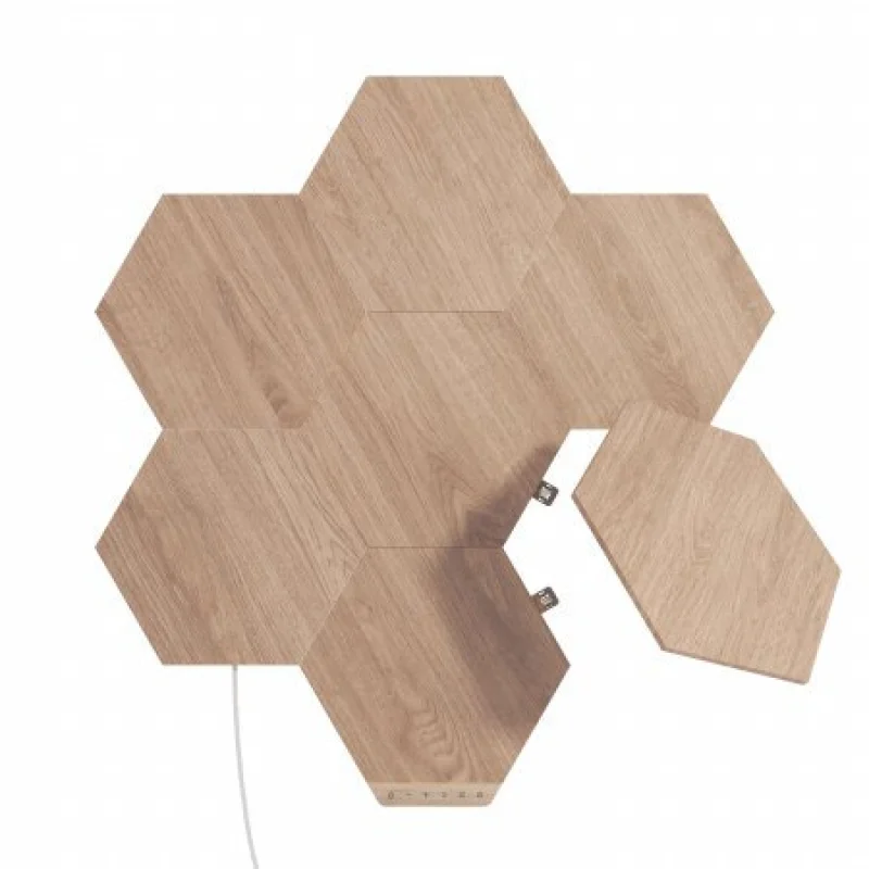 Светлинни панели Nanoleaf Elements Hexagon Smarter Kit: 7 панела (HomeKit) - Снимка 2