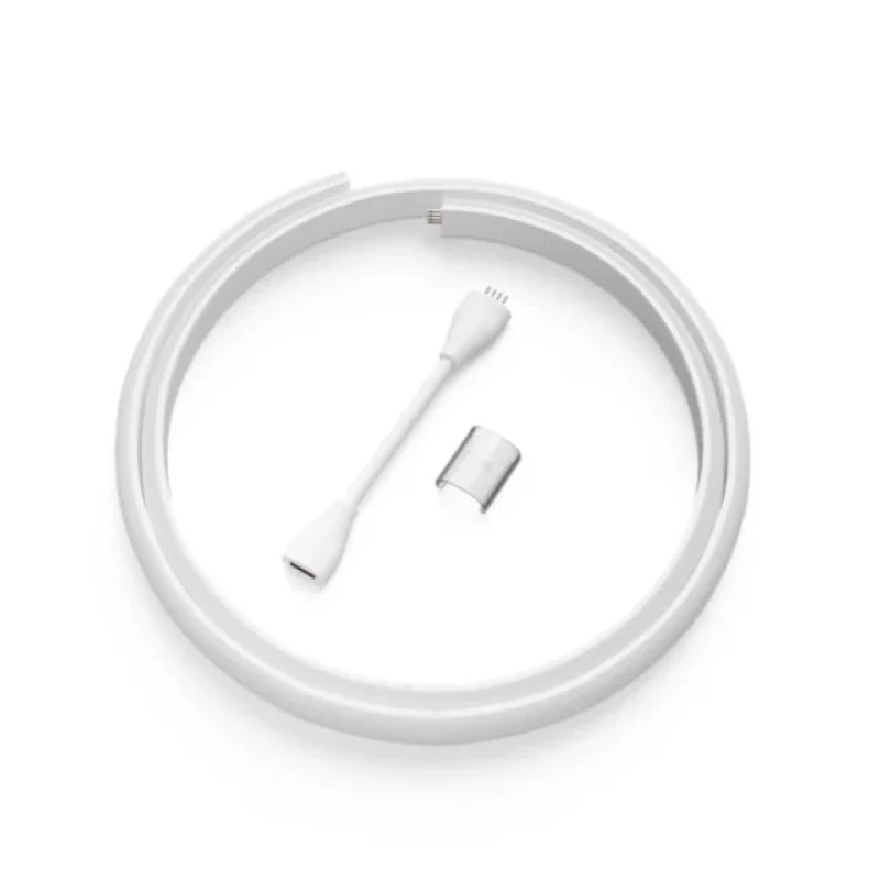 Допълнителна смарт LED RGBW димируема градиентна лента Philips Hue Ambiance Lightstrip WACA, бяла, 1 м, 12W, 1800 lm, IP66, 16 милиона цвята (BT, Zigbee, HomeKit, Google, Alexa, SmartThings) - Снимка 4