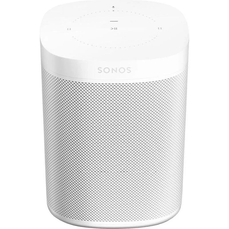 Тонколона Sonos One, черна (Multiroom WiFi, AirPlay 2) (Цвят: Бял)