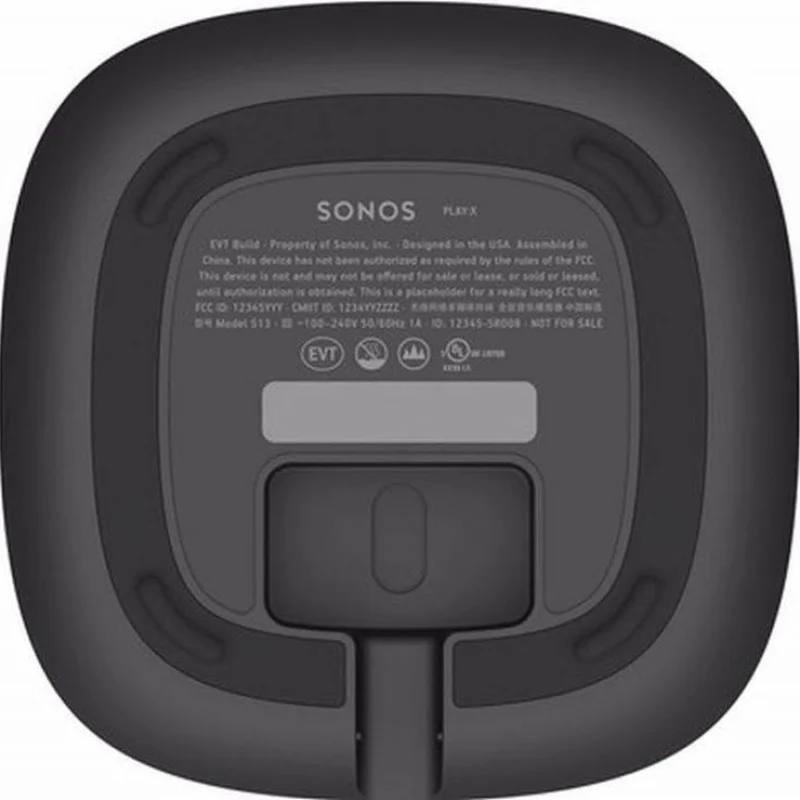 Тонколона Sonos One, черна (Multiroom WiFi, AirPlay 2) (Цвят: Черен) - Снимка 4