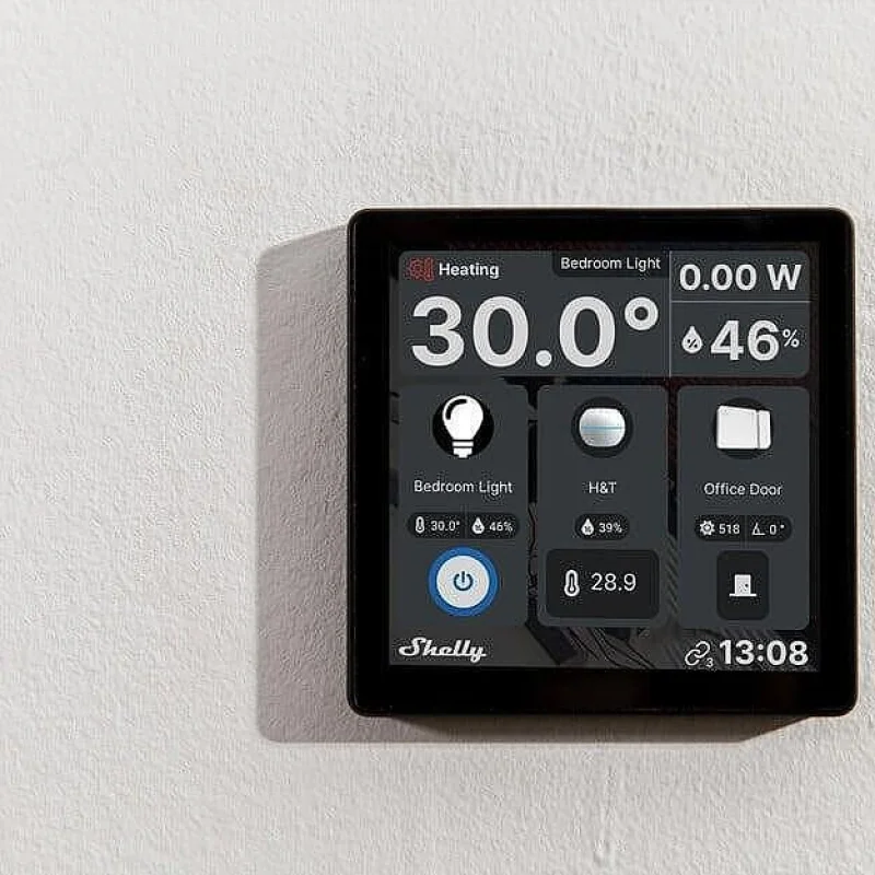 Shelly Wall Display Black + BLU H&T Black, черен - Снимка 4