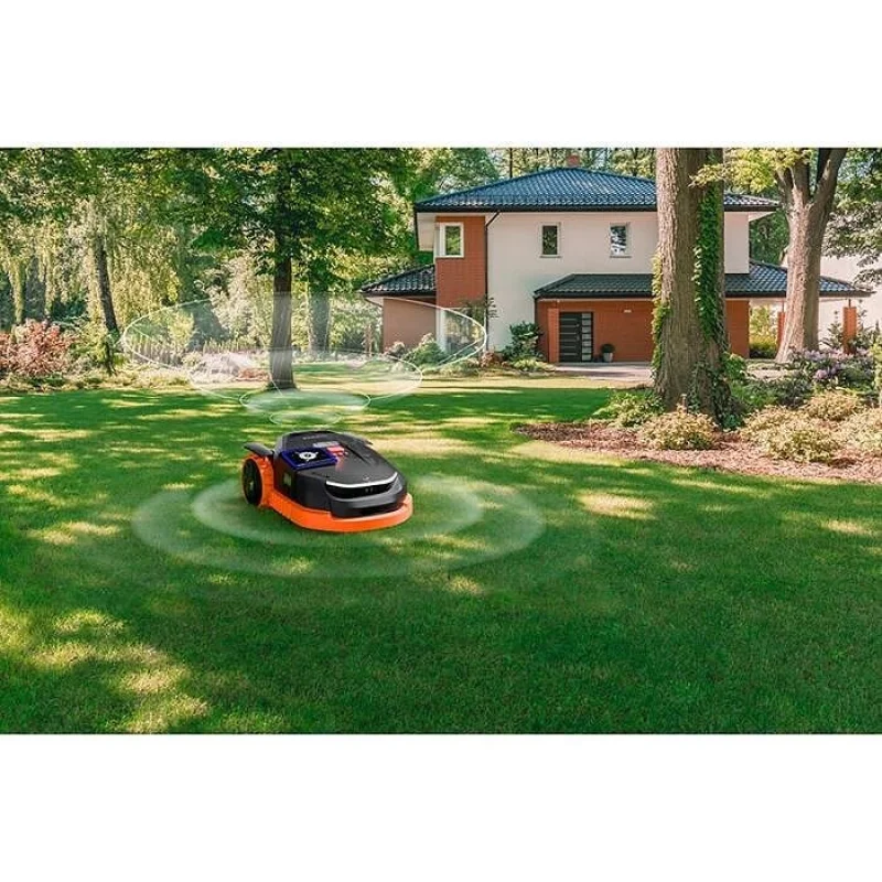 Смарт безкабелна косачка робот SEGWAY NAVIMOW X315 AWD 4G за до 2 400 кв. м., AI навигация, GPS, 3D предна  и странична камера, IP66 (BT, Wi-Fi, Alexa, Google) - Снимка 5