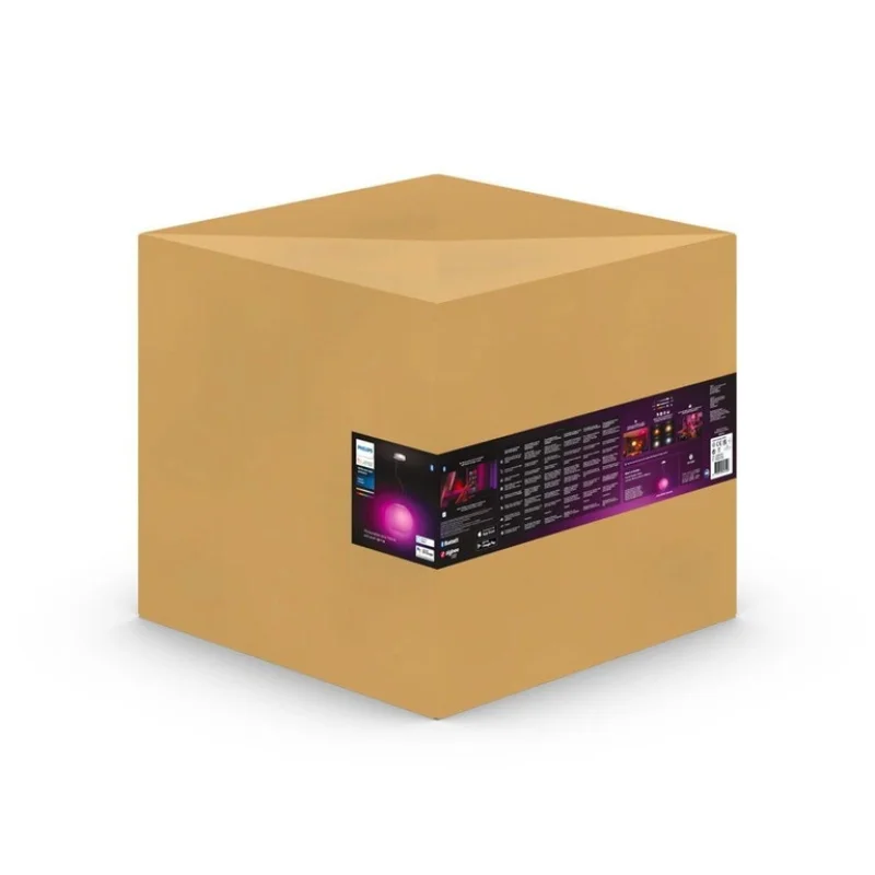 Смарт LED RGBW димируема висяща лампа за таван Philips Hue Flourish WACA, 39.5W, 2750 lm - Снимка 6