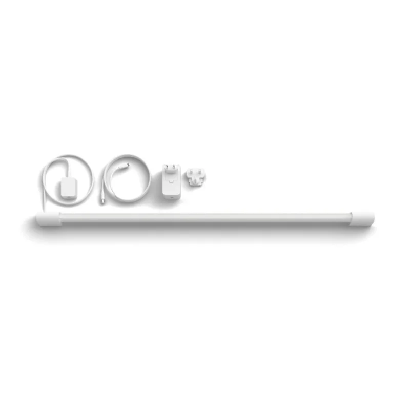 Смарт амбиентен LED RGBW димируем осветител Philips HUE Play Gradient, WACA, бял, алуминий, 137 см, 20W, 1800 lm, за TV 60-85", 16 мил. цвята (BT, Zigbee, HomeKit, Google, Alexa, SmartThings) - Снимка 5