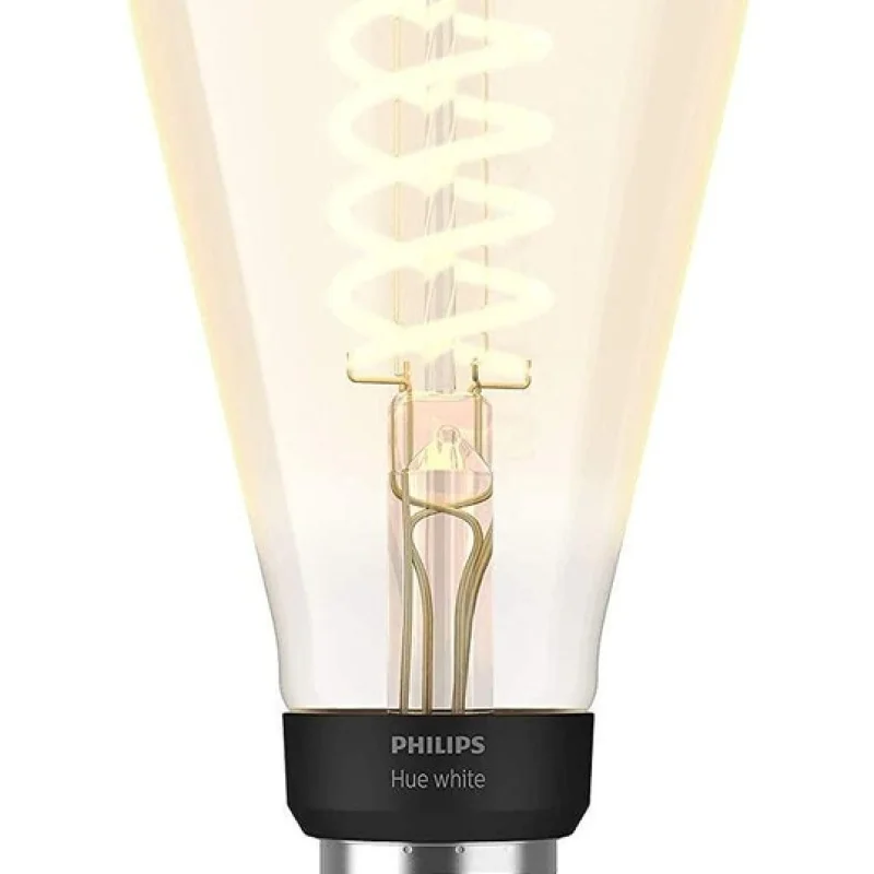 Смарт крушка Philips Hue Edison ST64, E27, 550 lm, White (HomeKit) - Снимка 3