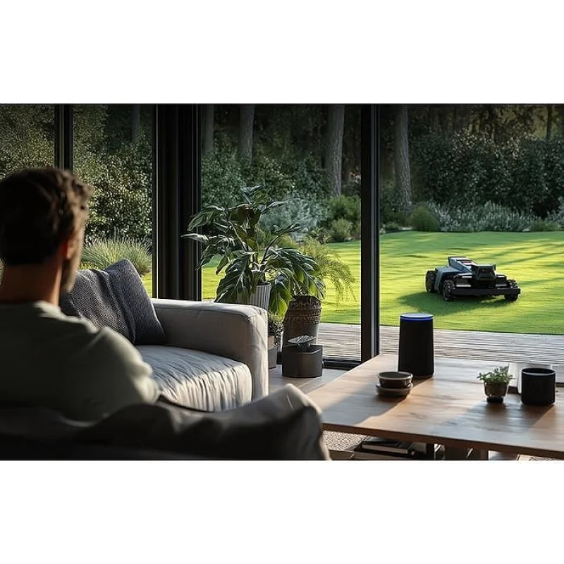 Смарт безкабелна косачка робот SEGWAY NAVIMOW X420 AWD 4G за до 2400 кв.м, GPS, 360 камера, IP66 (BT, Wi-Fi, Alexa, Google) - Снимка 20